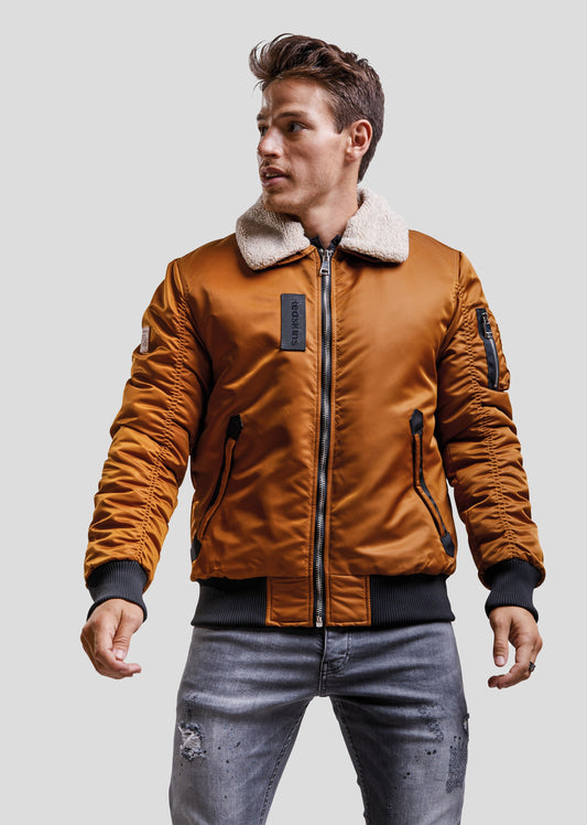 Bombers marron HERMITAGE ALLPORT