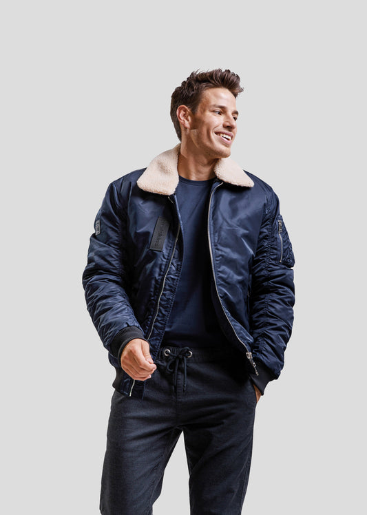 Bombers bleu marine HERMITAGE ALLPORT