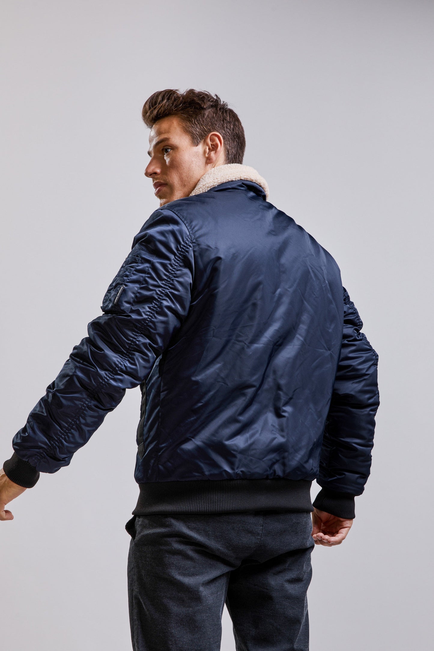 Bombers bleu marine HERMITAGE ALLPORT