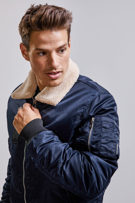 Bombers bleu marine HERMITAGE ALLPORT