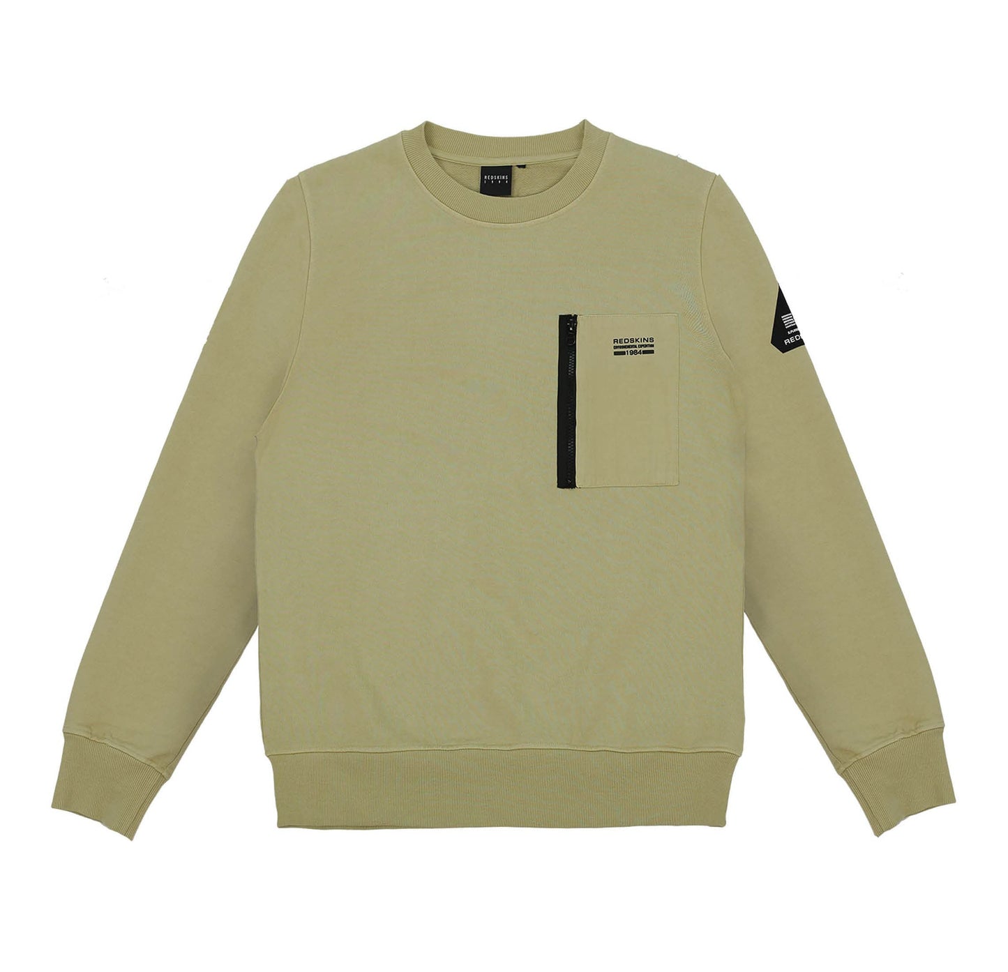 Sweatshirt kaki KHYBER FRENCH