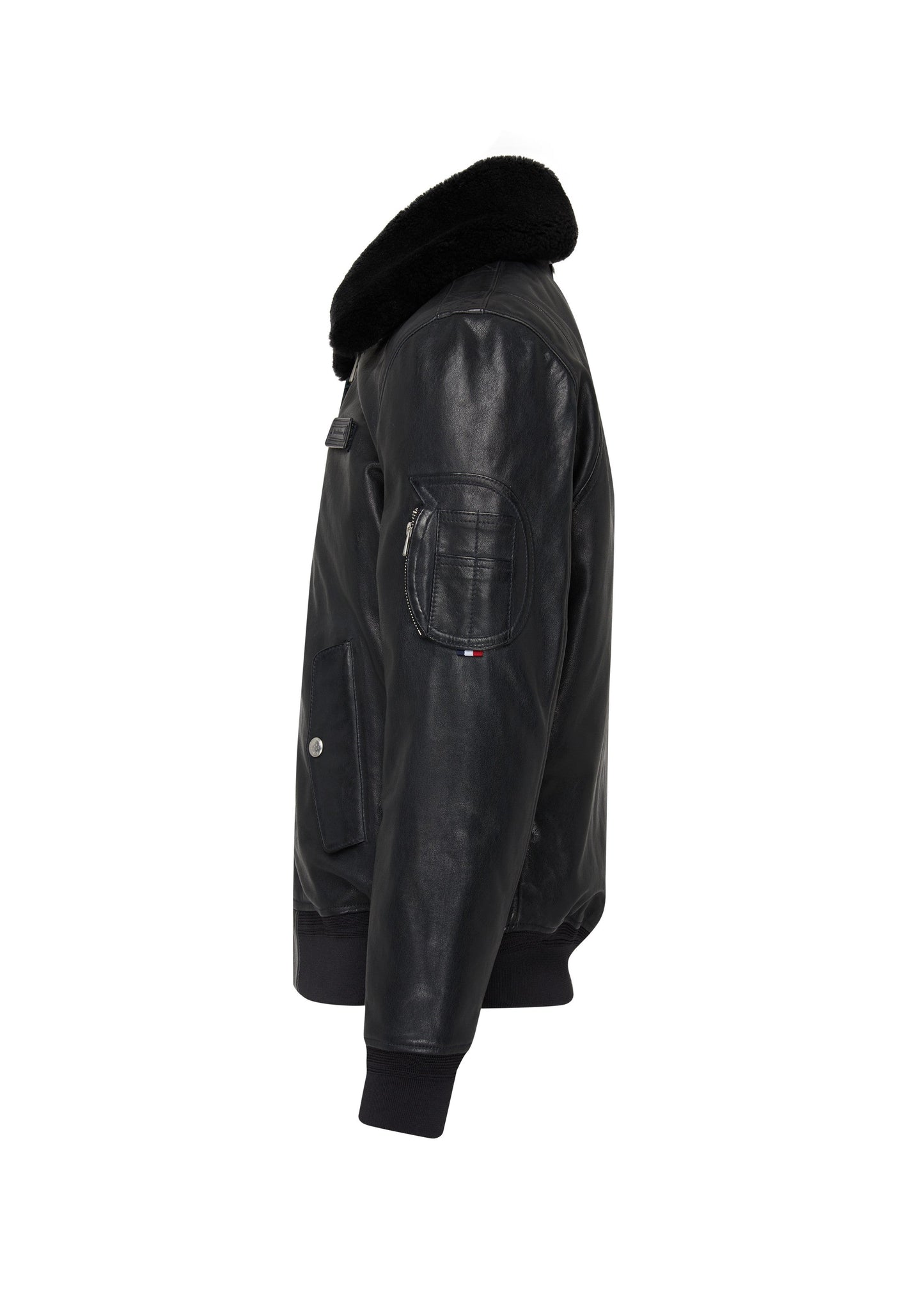 Cuir collector OFFICIAL 70 ALPHA PAF bleu marine foncé