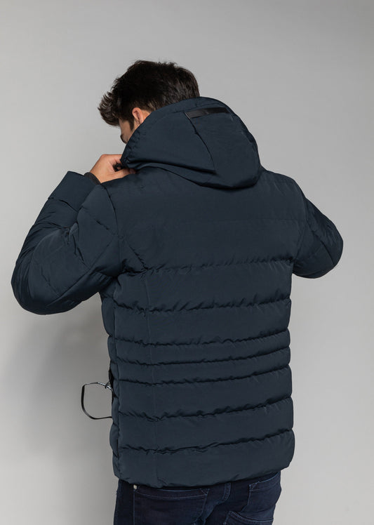 Doudoune bleue marine SICARIO JUAREZ