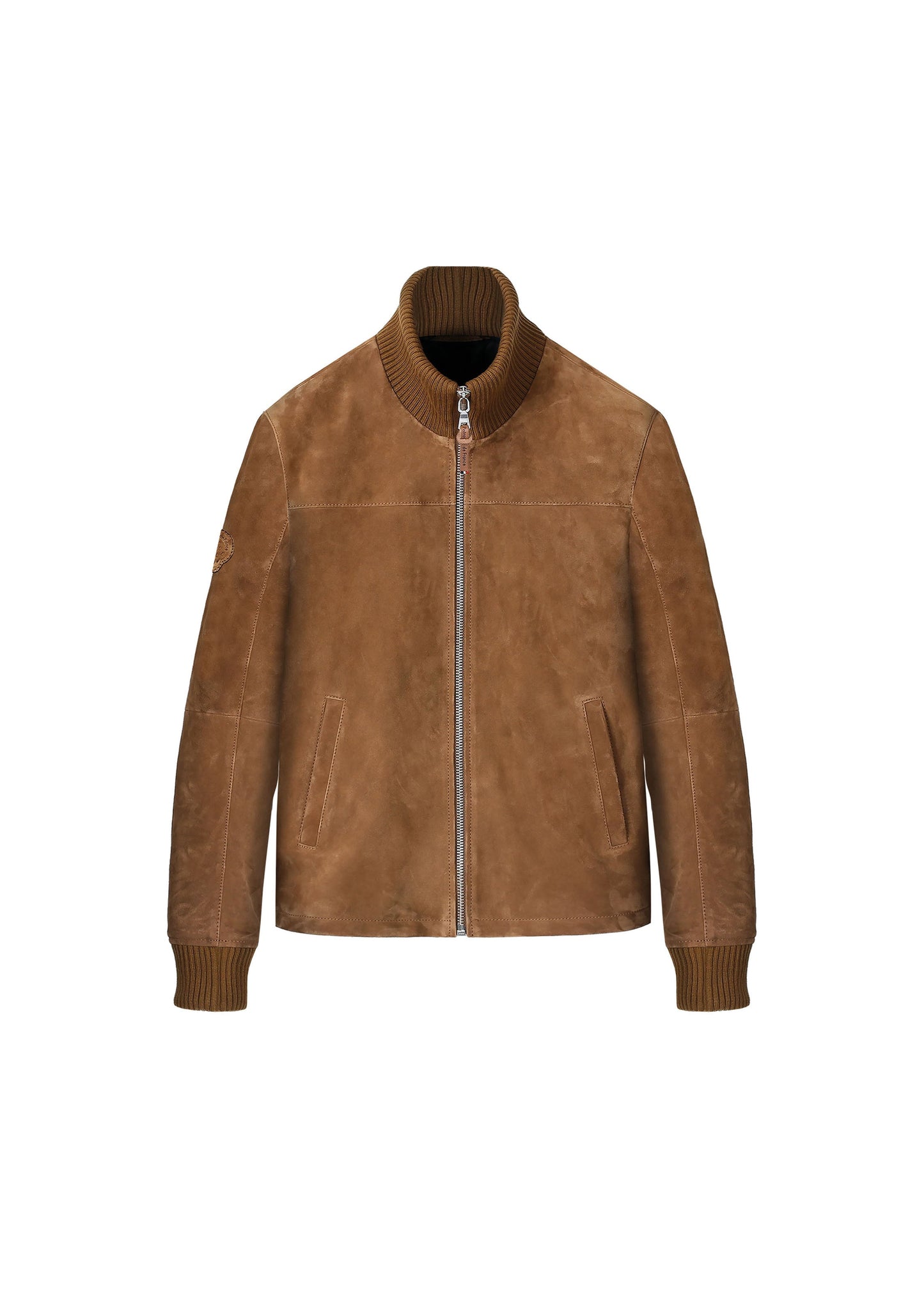 Blouson En Cuir camel SIKI FALCON