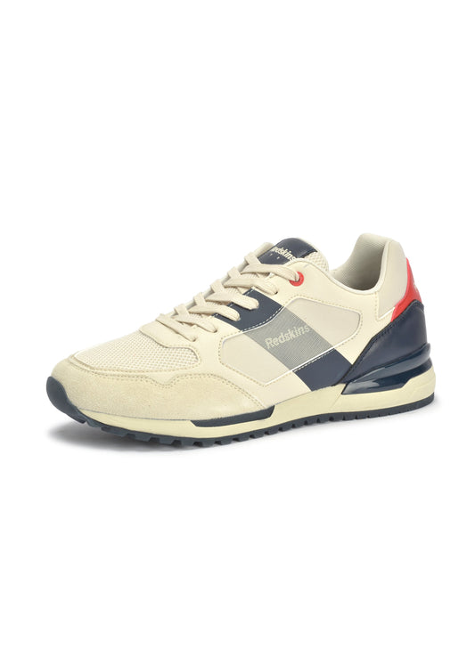 Baskets beiges / marines OBVIOUS