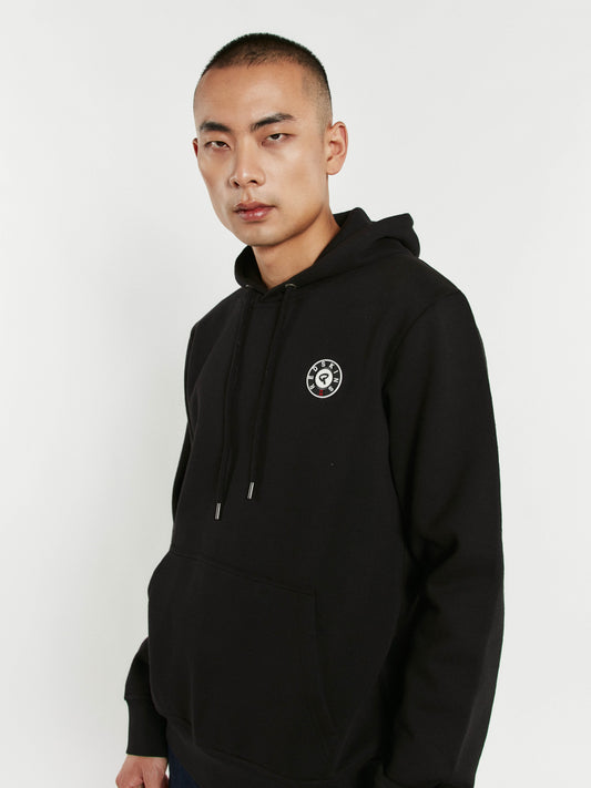 Sweatshirt noir / vernis noir ANDY POSTER