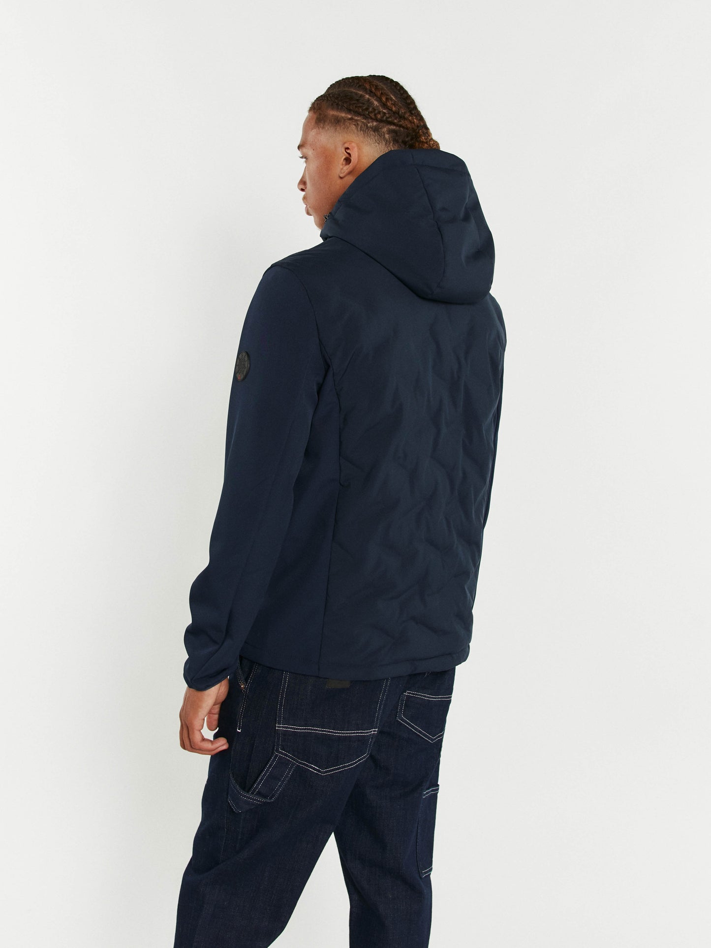 Blouson bleu marine BIRD TARA
