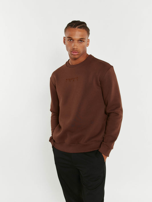 T-shirt manches courtes marron BULLS POSTER