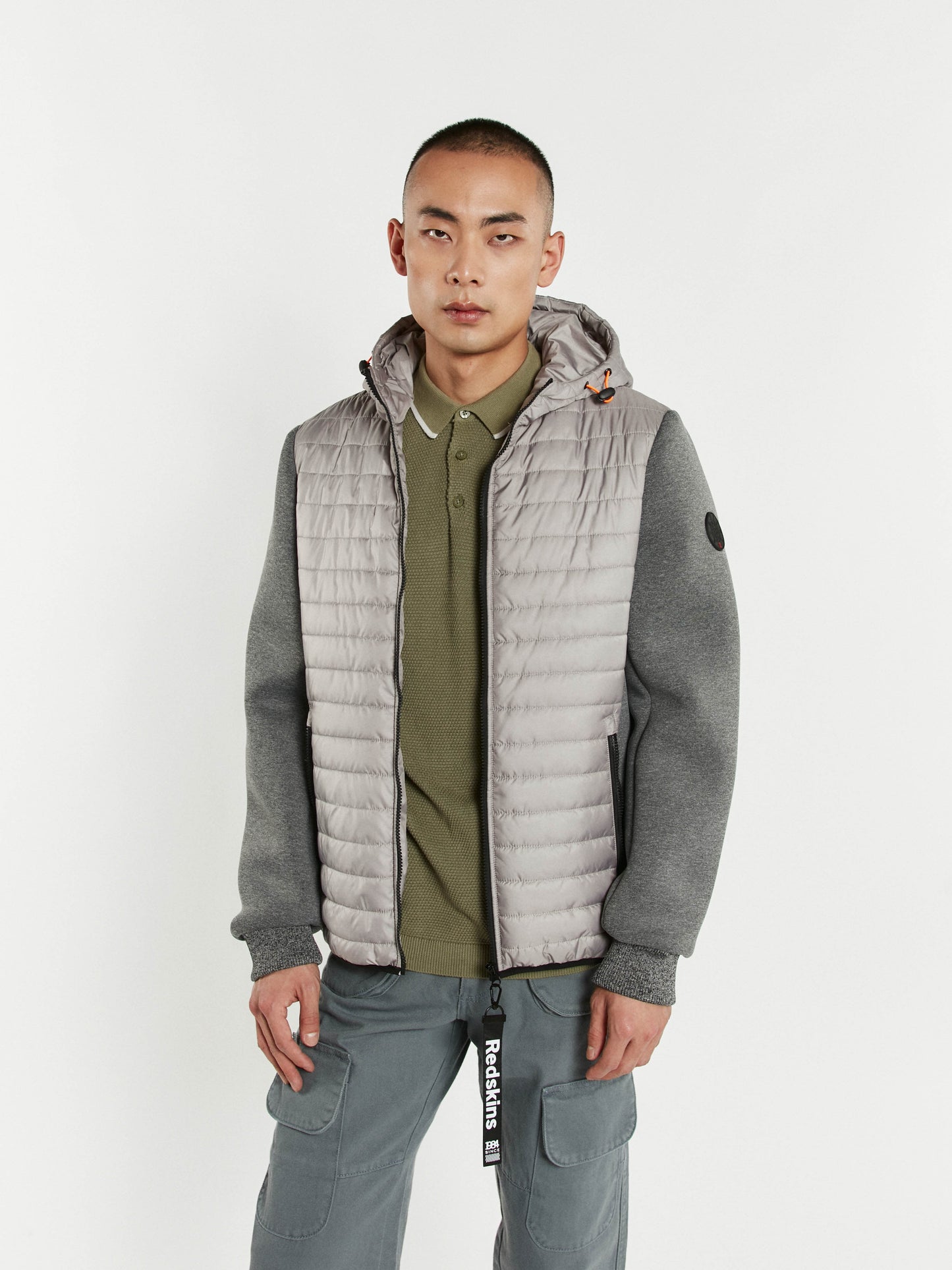 Blouson gris chiné CANT ANTARTICA