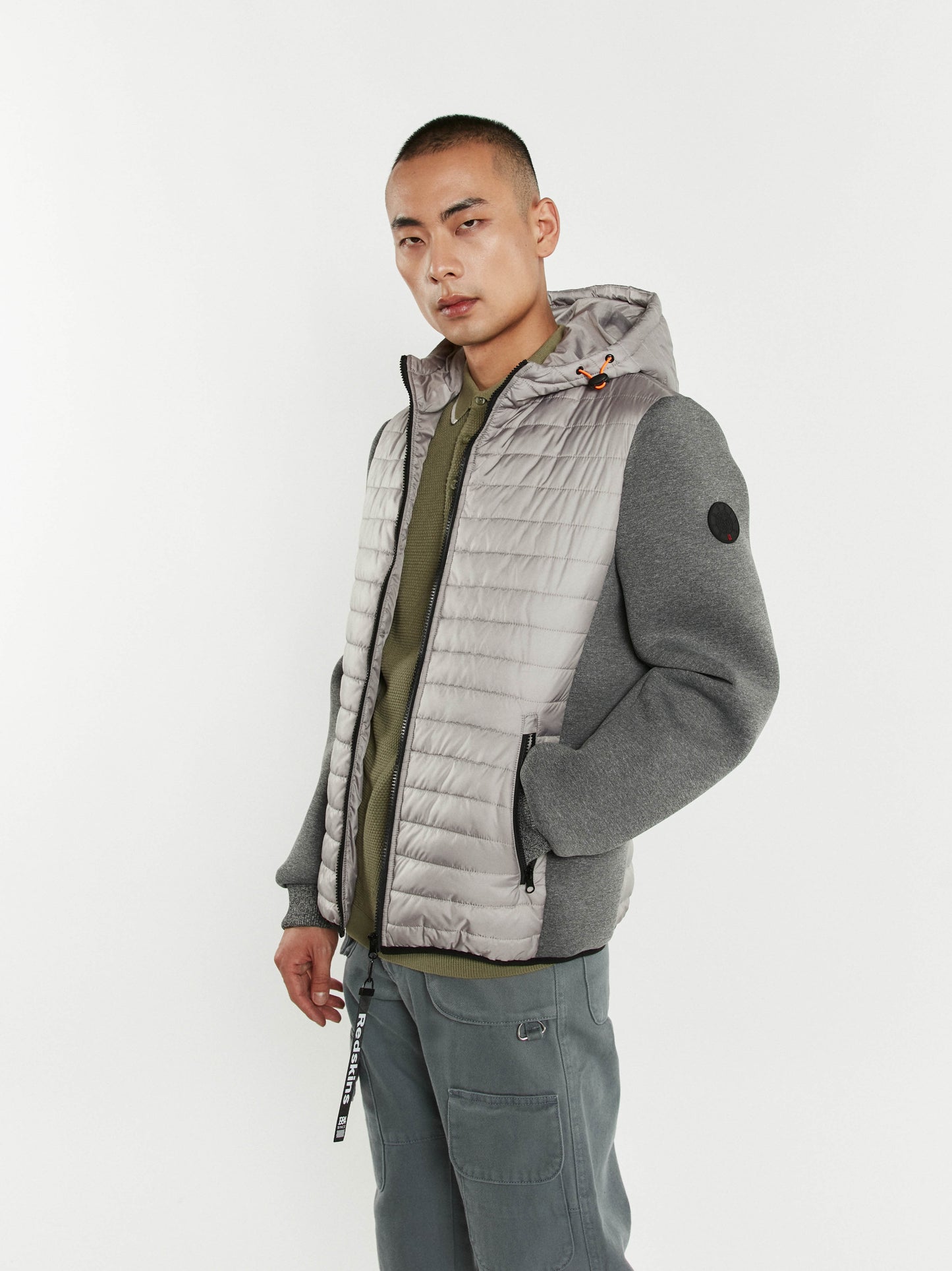 Blouson gris chiné CANT ANTARTICA