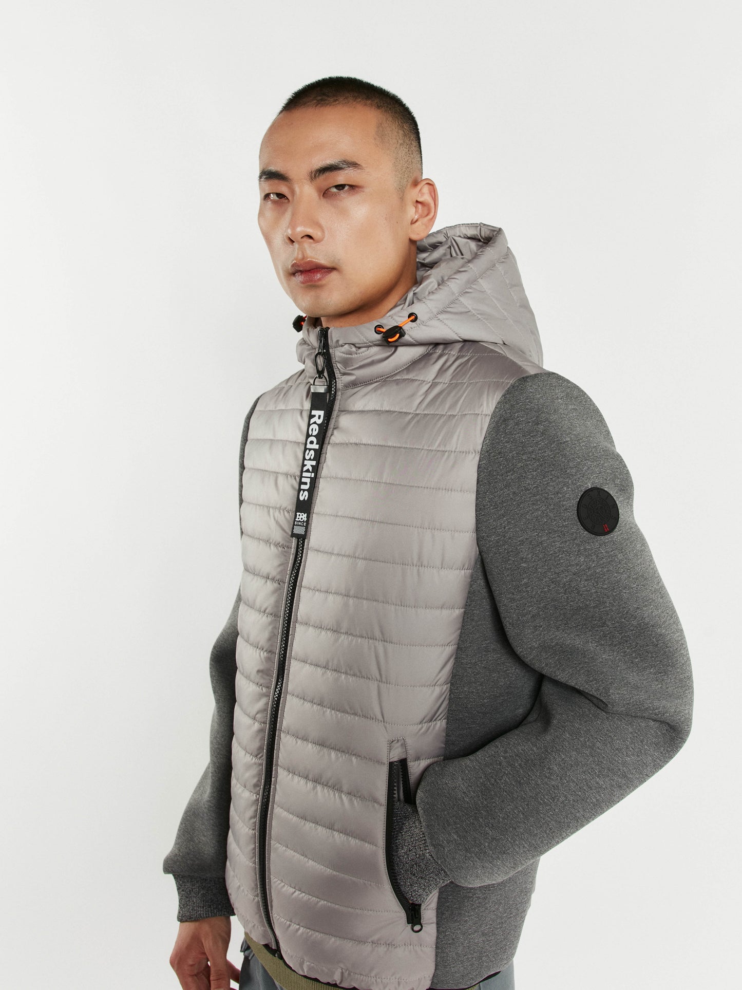 Blouson gris chiné CANT ANTARTICA
