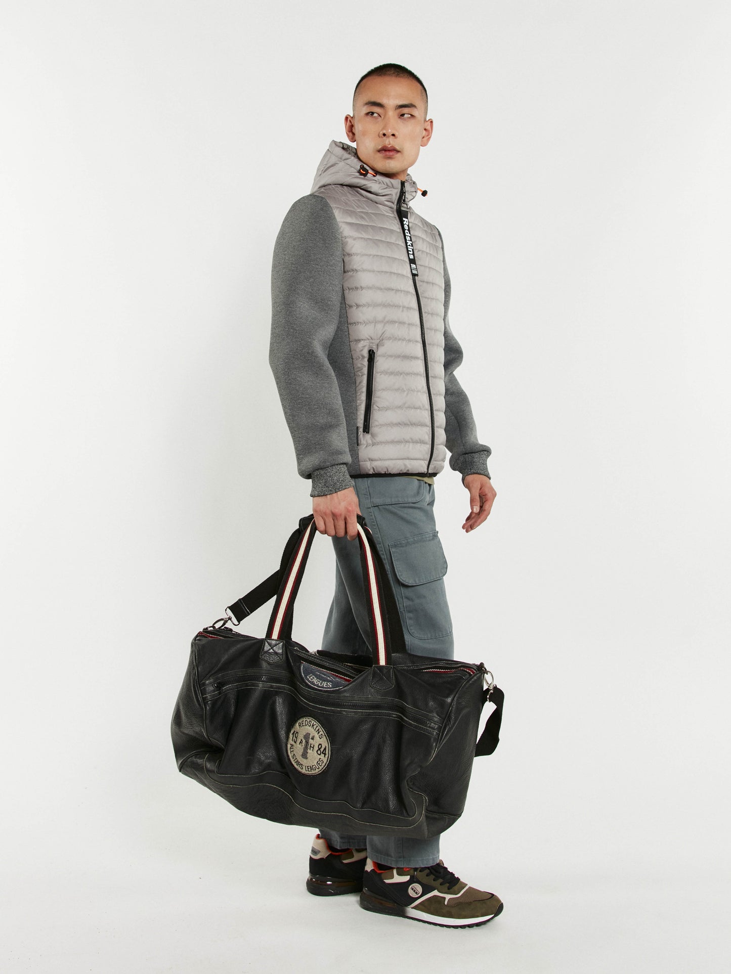 Blouson gris chiné CANT ANTARTICA