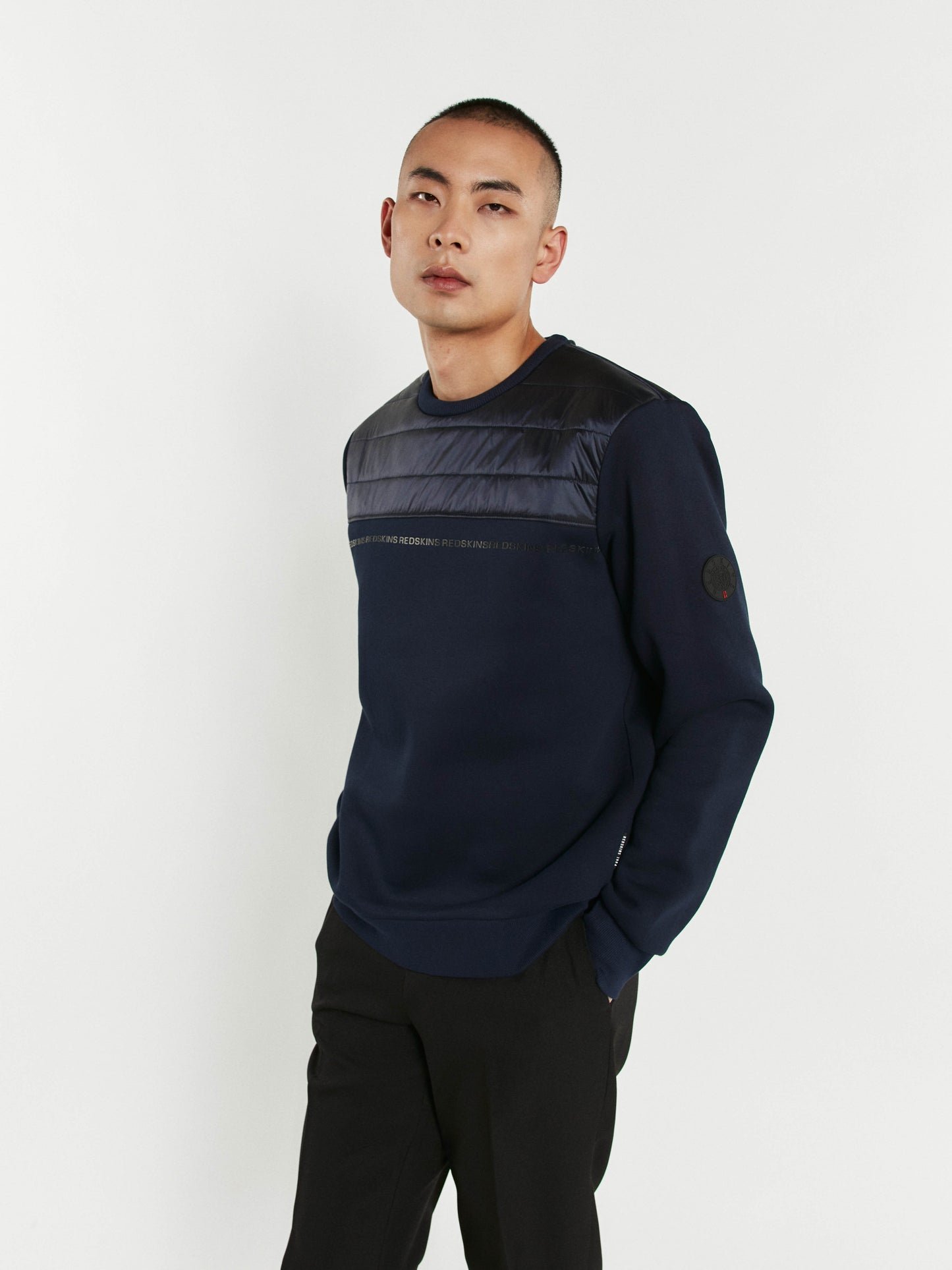 Sweatshirt bleu marine OLYMP PARAMONT