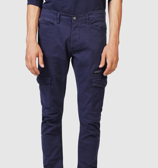 Pantalon bleu marine TONVUI MAHEVAN