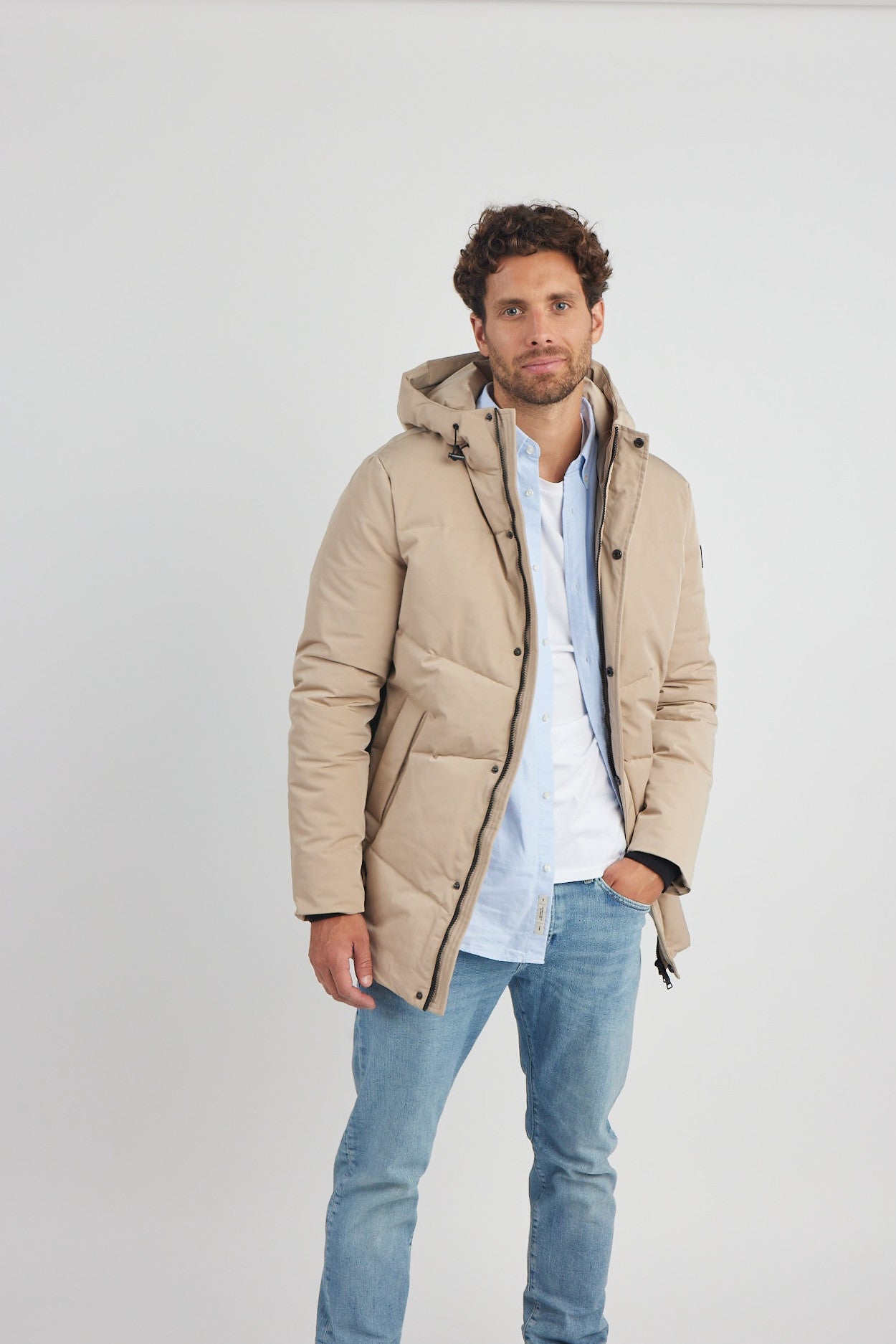 Doudoune beige OCTOBER TANOW