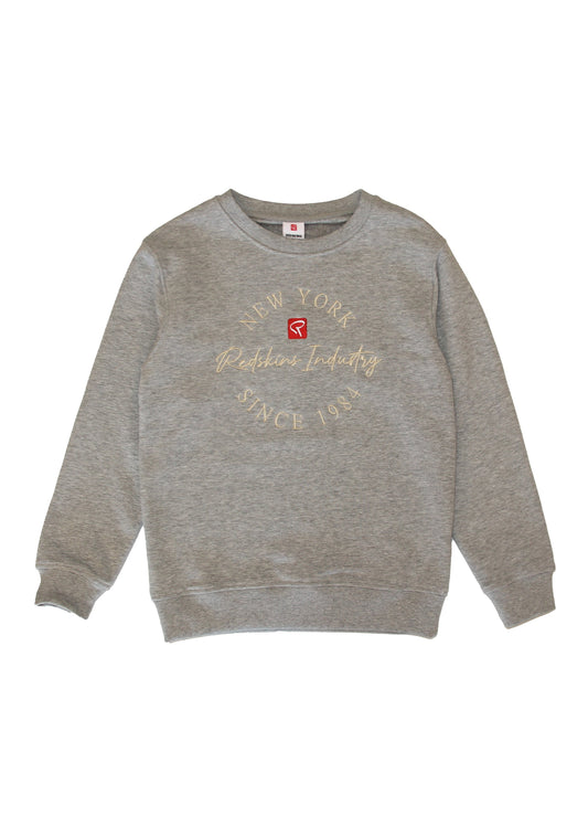 Sweatshirt gris mélange
