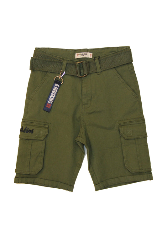 Bermuda enfant kaki