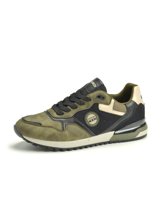 Baskets noires / kaki OYAT 3