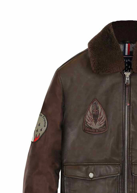Cuir marron MAJOR AVIAN