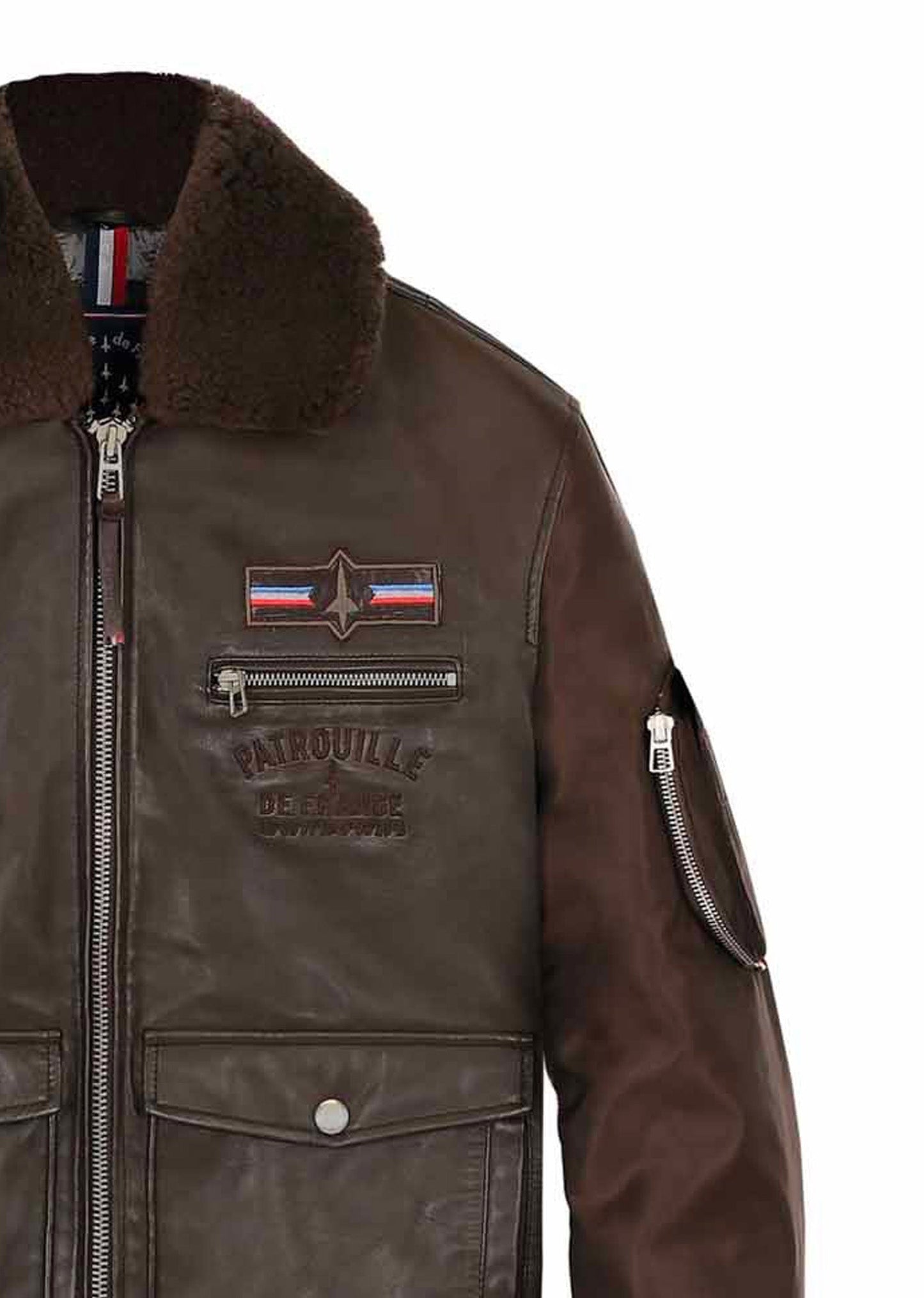 Cuir marron MAJOR AVIAN