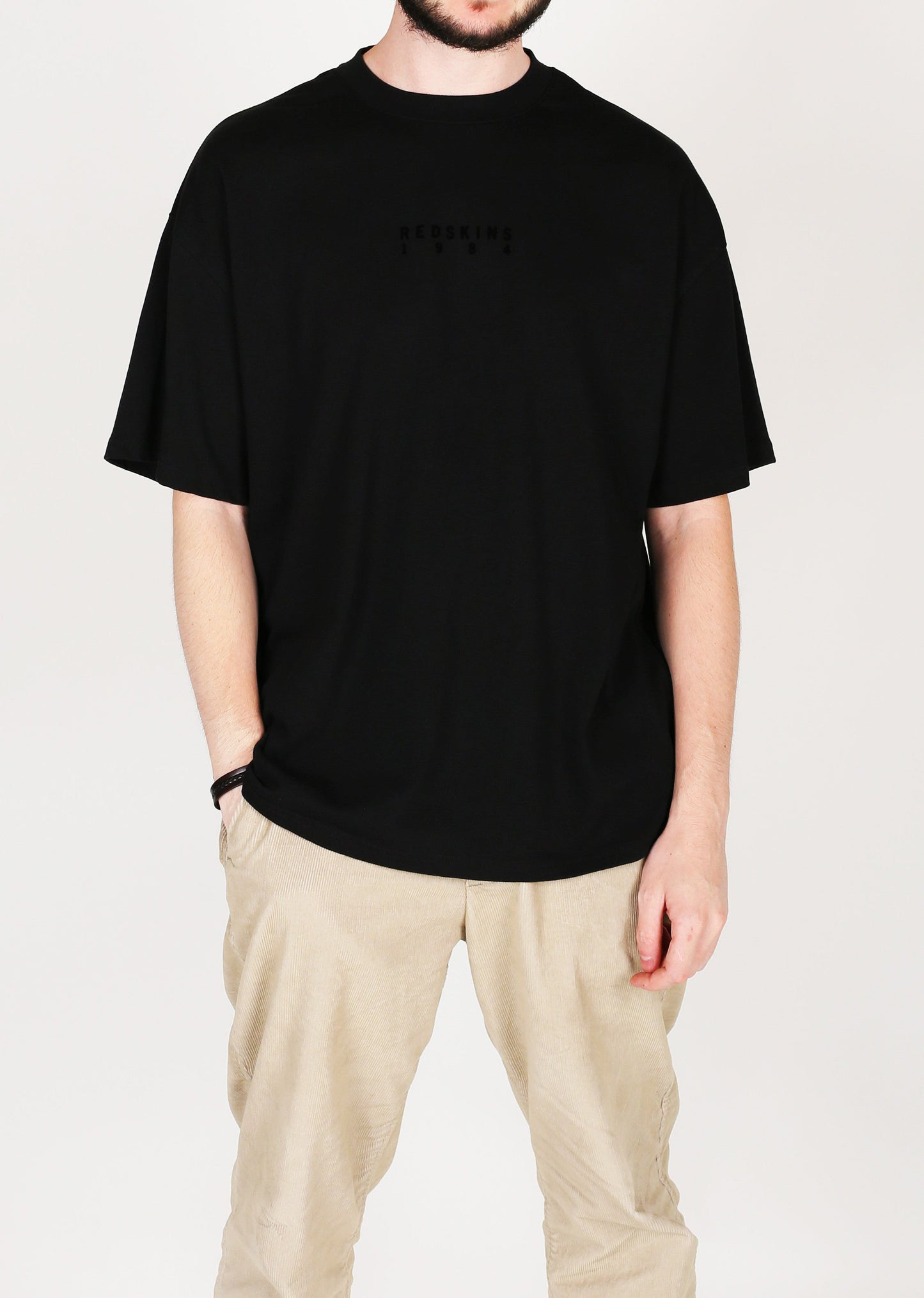 T-shirt manches courtes noir / vernis noir HAWKS CALDER