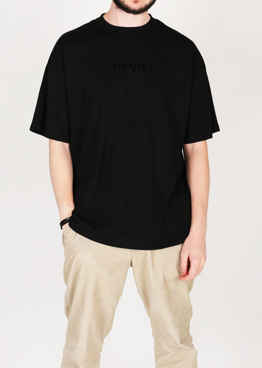 T-shirt manches courtes noir / vernis noir HAWKS CALDER