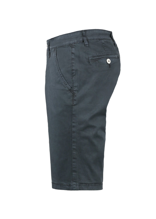 Short bleu marine foncé BRAND FIELD