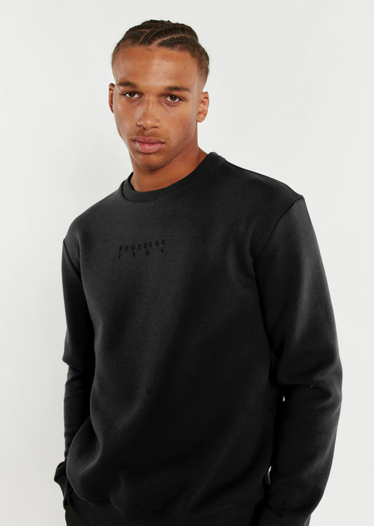 Sweatshirt noir / vernis noir BULLS POSTER