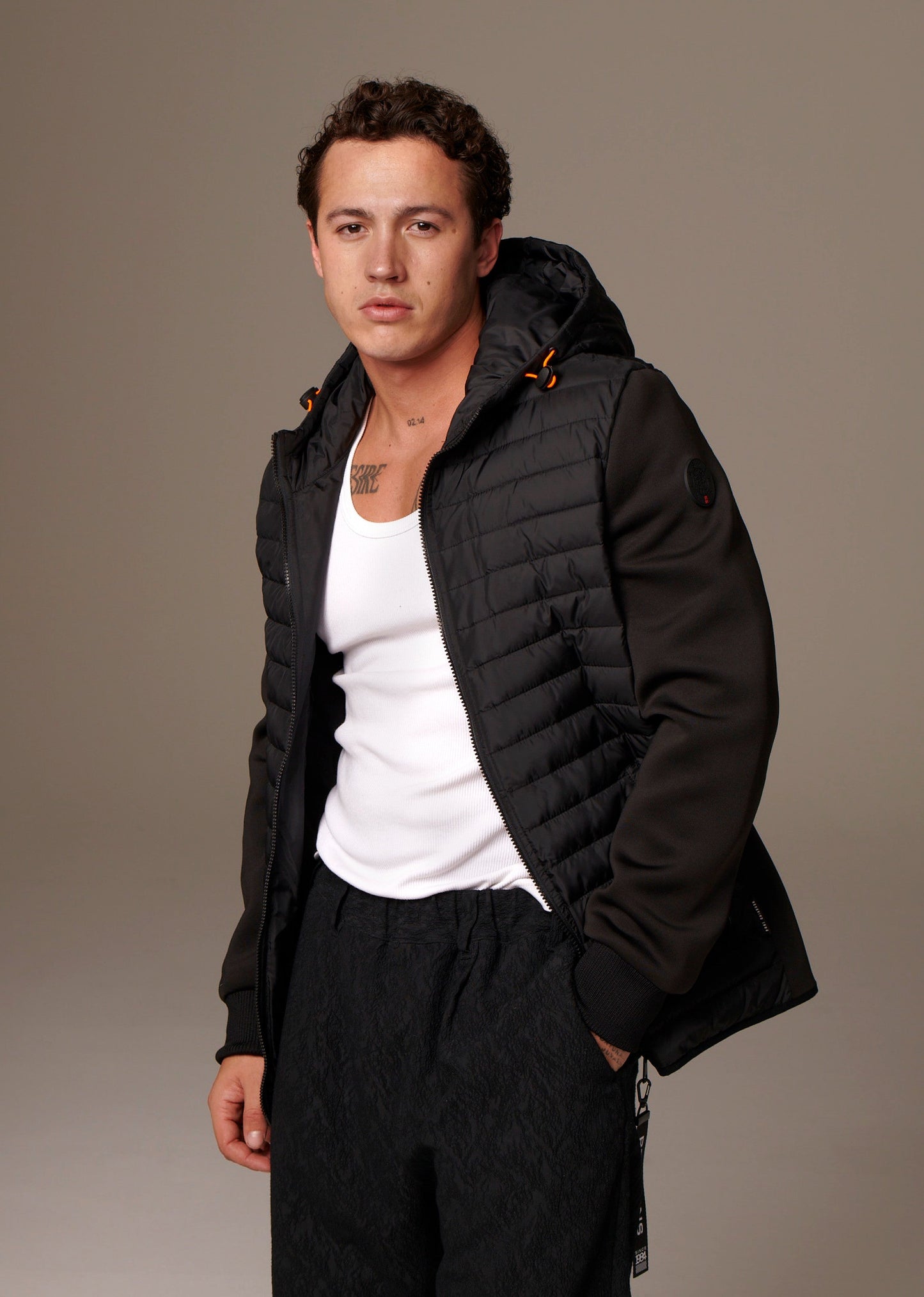 Blouson noir CANT ANTARTICA