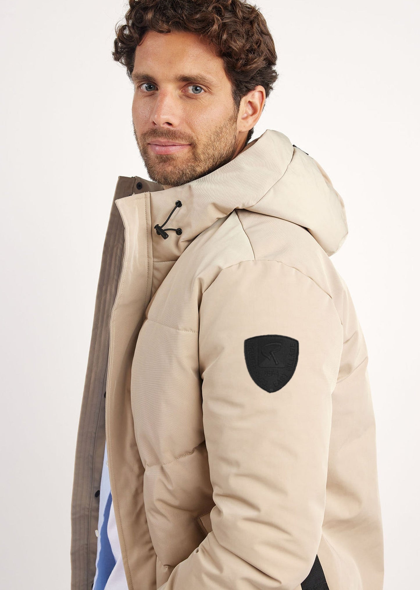 Doudoune beige OCTOBER TANOW