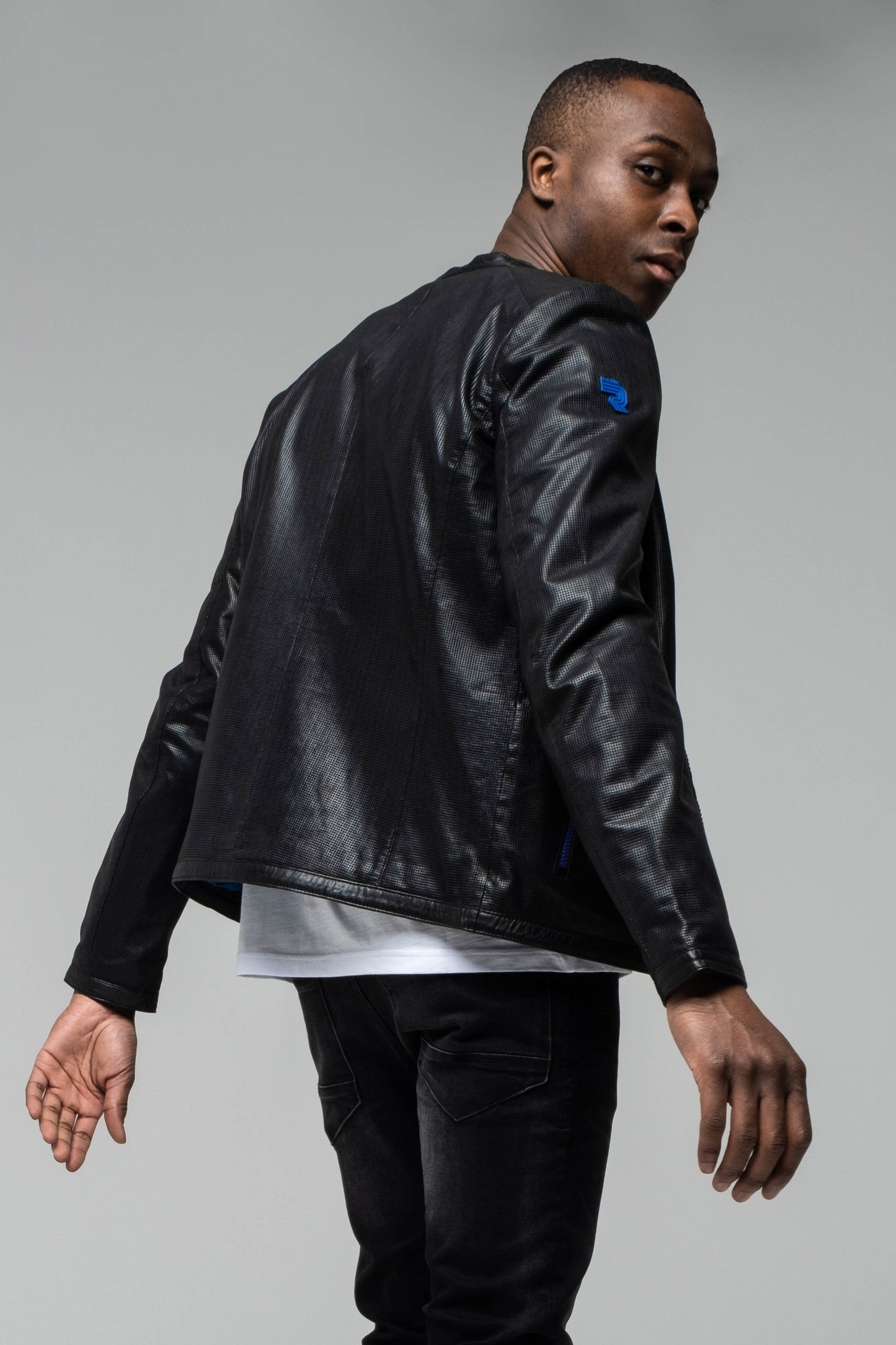 Blouson en cuir AIM SEATTLE