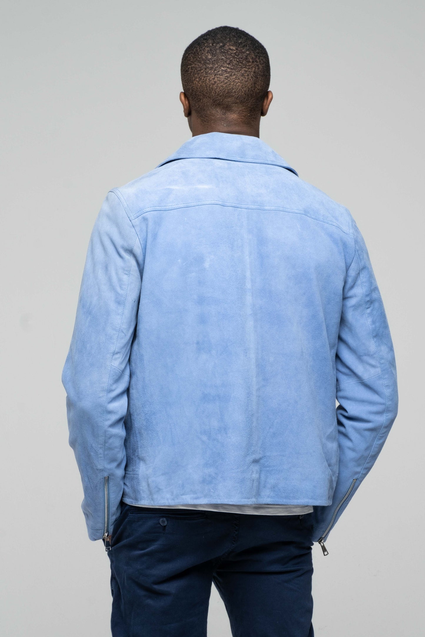 Blouson en cuir AZULI CLOUD