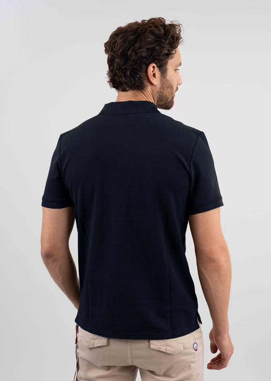 Polo bleu ciel RACING HIGH