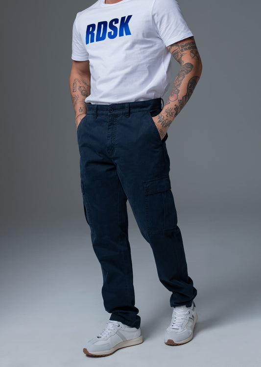 Pantalon bleu marine BRIDGER JAGUARD