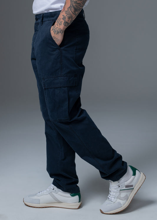 Pantalon bleu marine BRIDGER JAGUARD