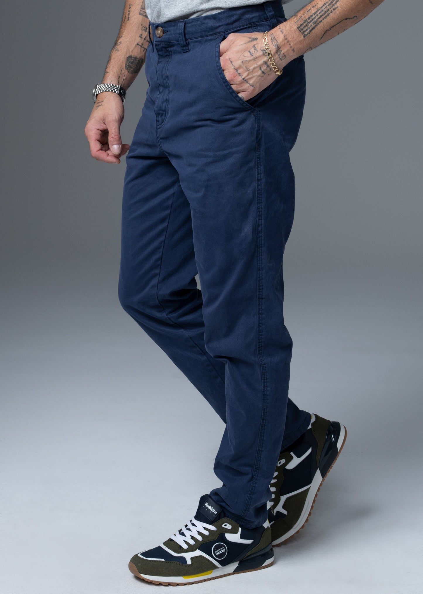 Pantalon bleu CAMERON JAGUARD