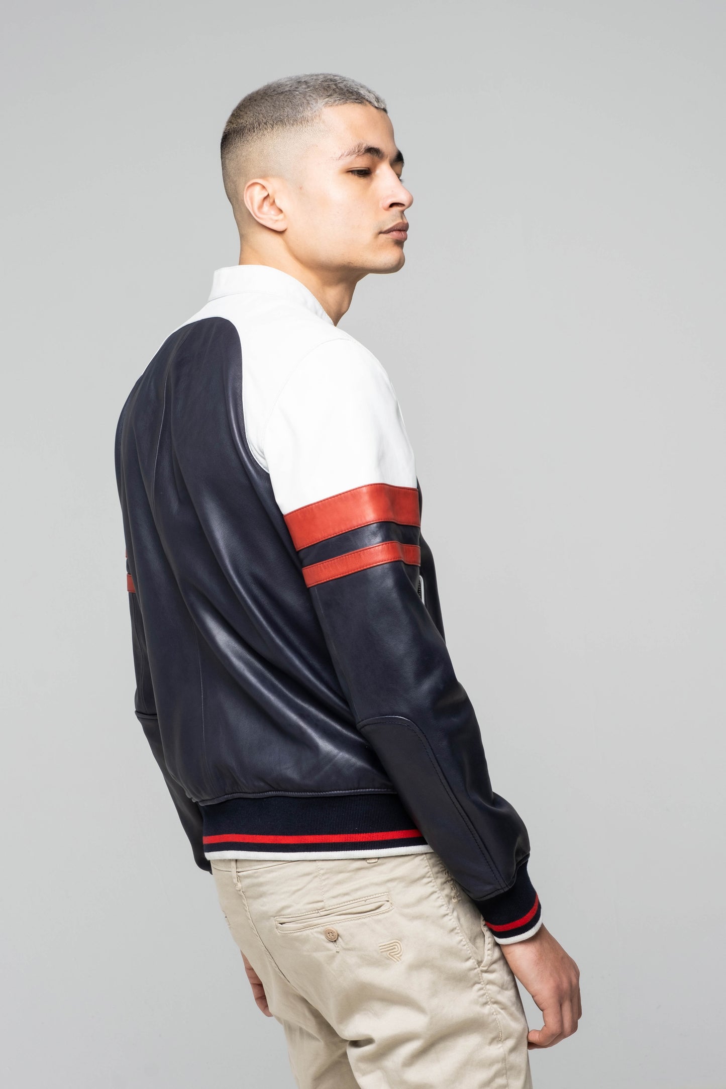 Blouson en cuir SUMMIT SISLEY