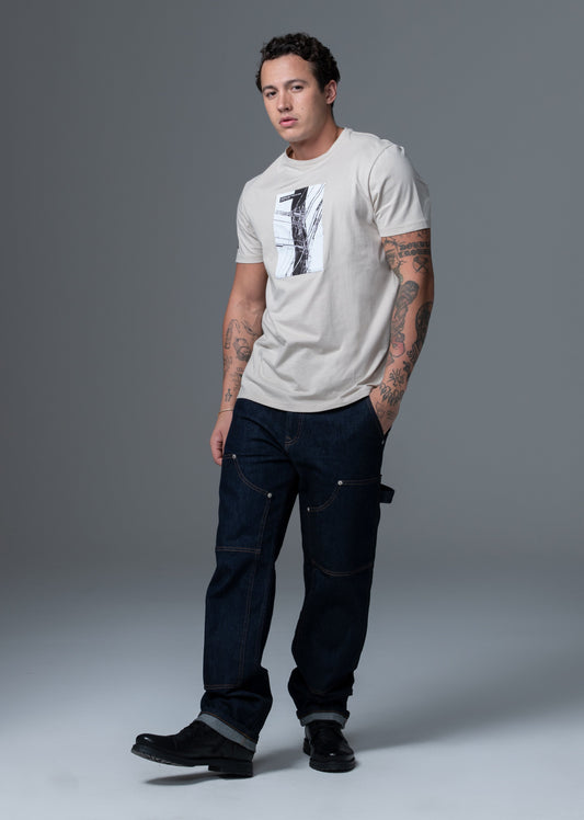 T-shirt beige ELECTRIC QUICK