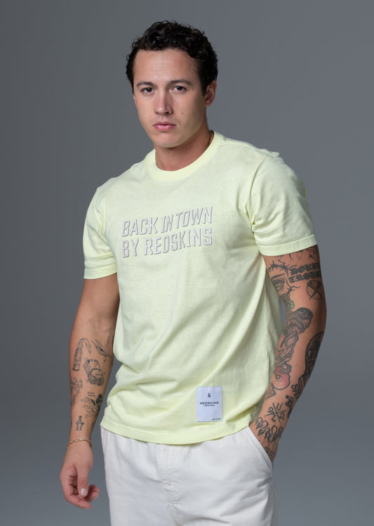 T-shirt jaune GRAPHICO MARK