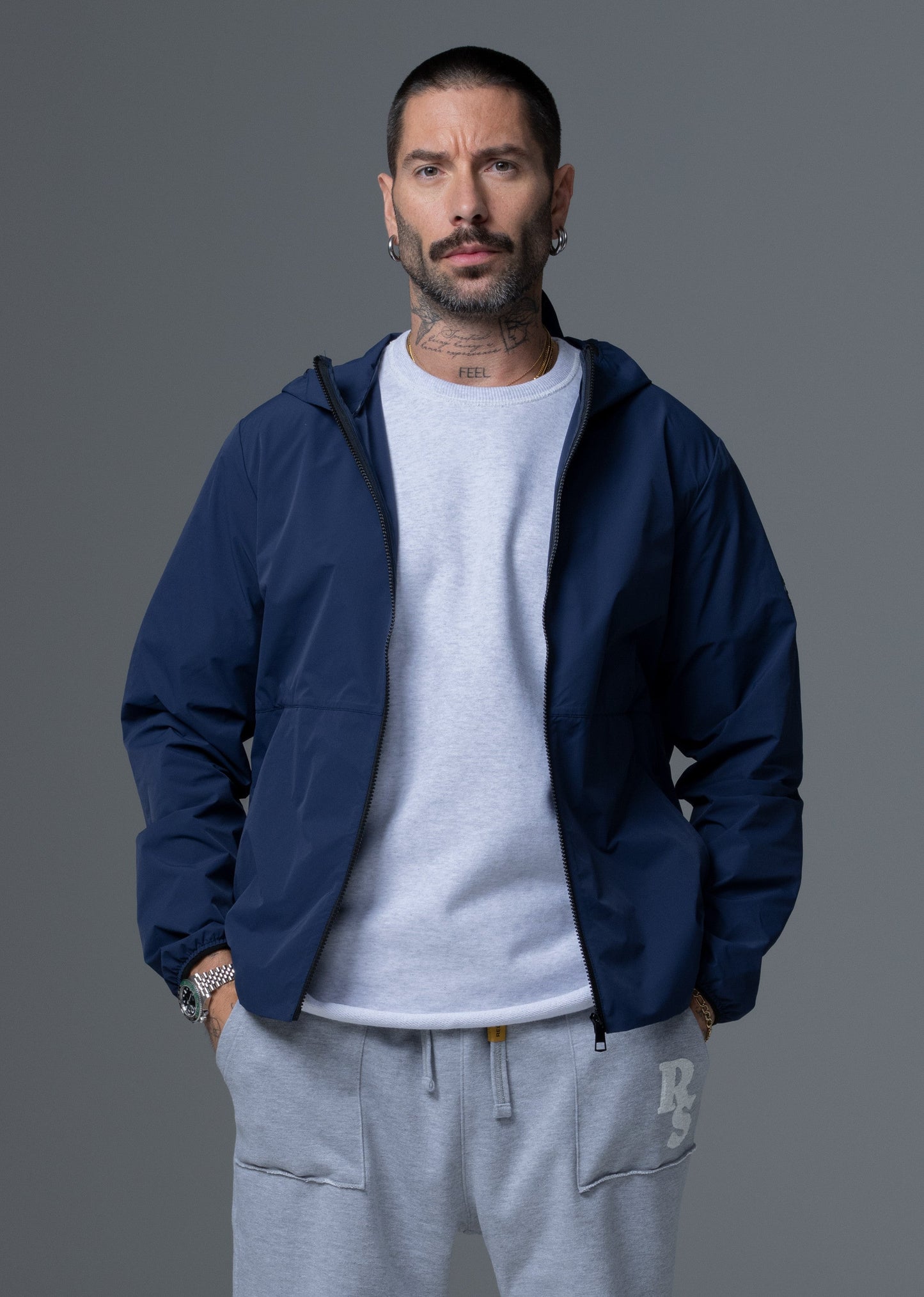 Coupe/Vent bleu marine MAYERS CAYLOR