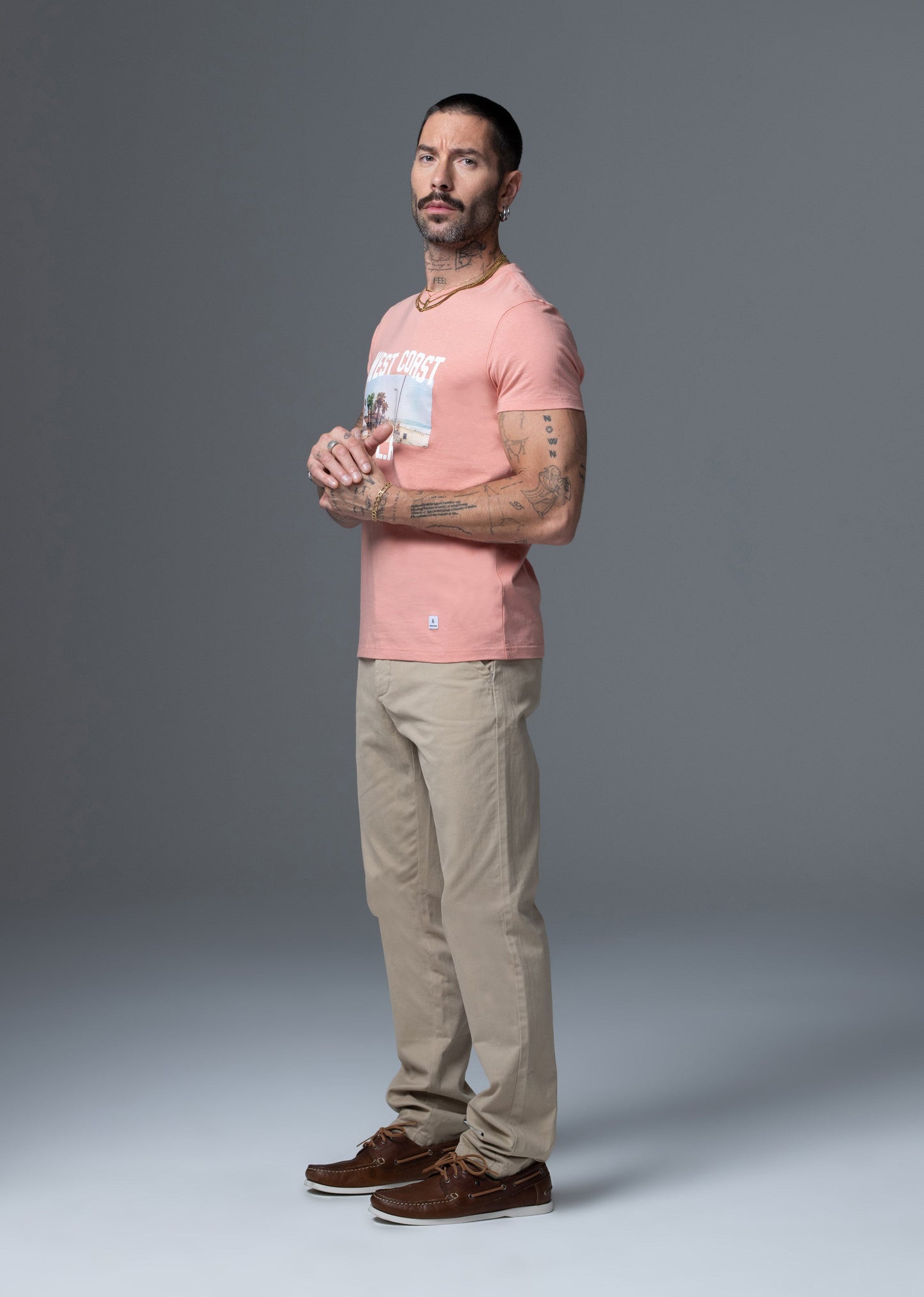 T-shirt rose SPHAX MAPS