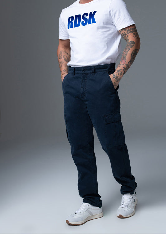 Pantalon bleu marine STICK JOE