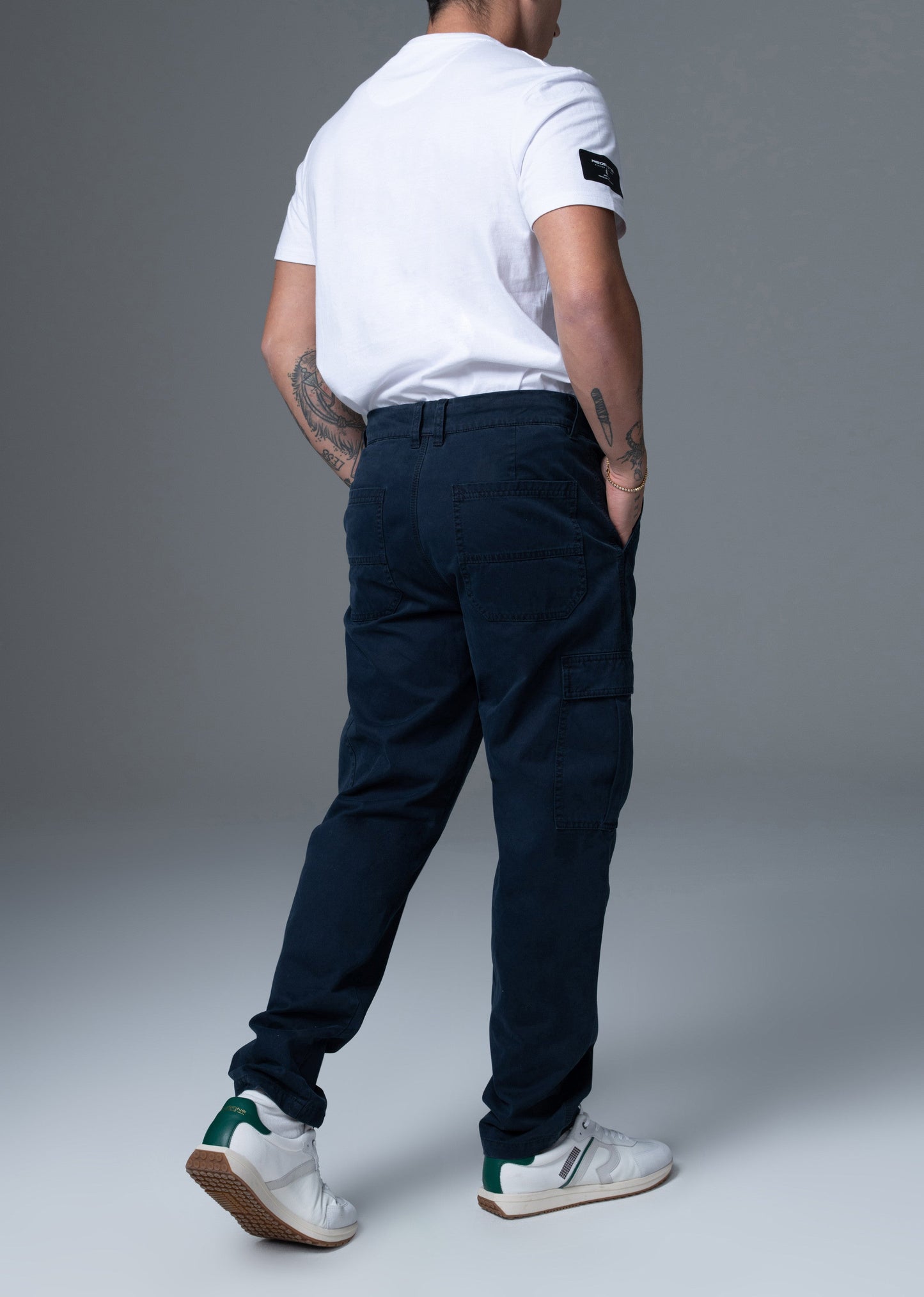 Pantalon bleu marine STICK JOE