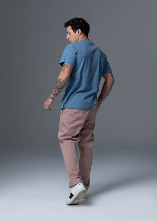 T-shirt bleu marine THEYEAR MARK