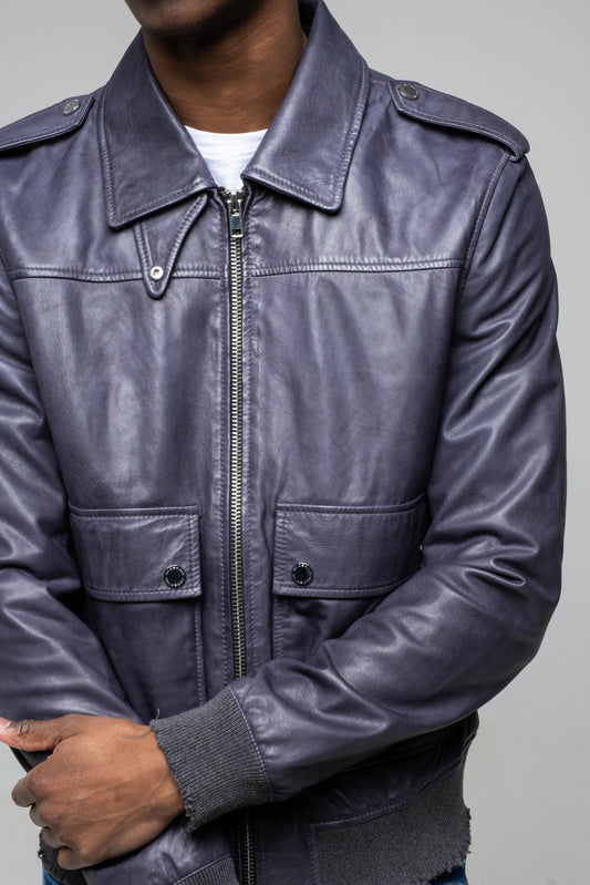 Blouson en cuir WHITNESS MAINE