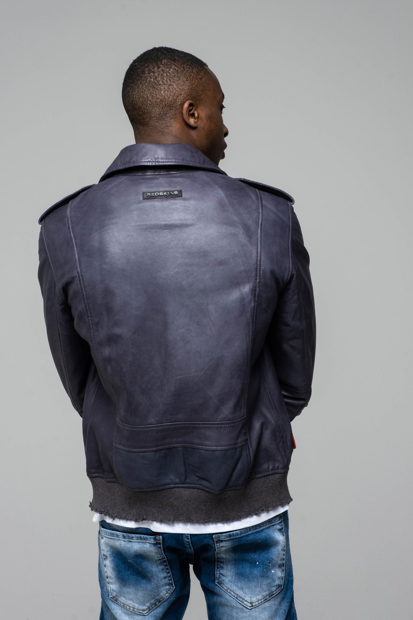 Blouson en cuir WHITNESS MAINE