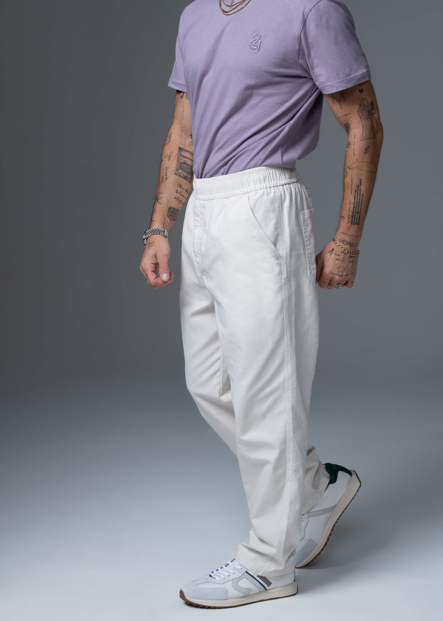 Pantalon blanc TOWER JACK
