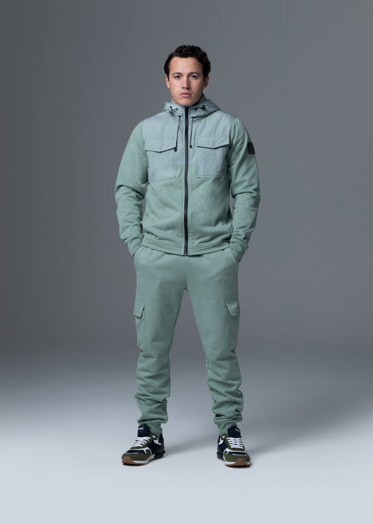 Sweatshirt vert VEIL QUARK