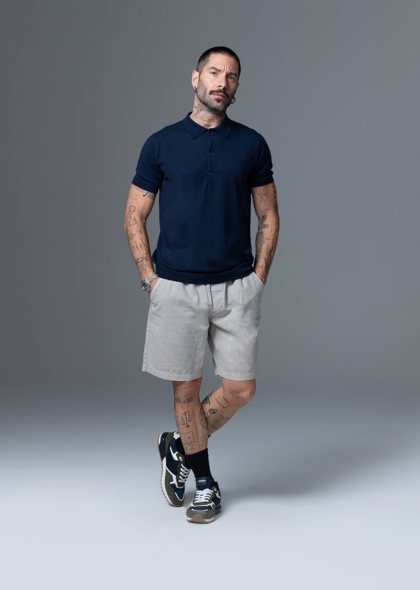 Pull Over bleu marine VERTIGO NIL