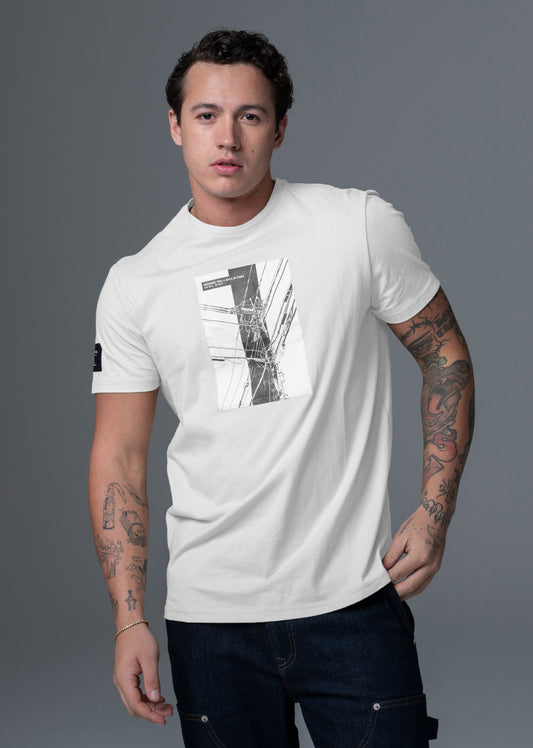 T-shirt blanc ELECTRIC QUICK